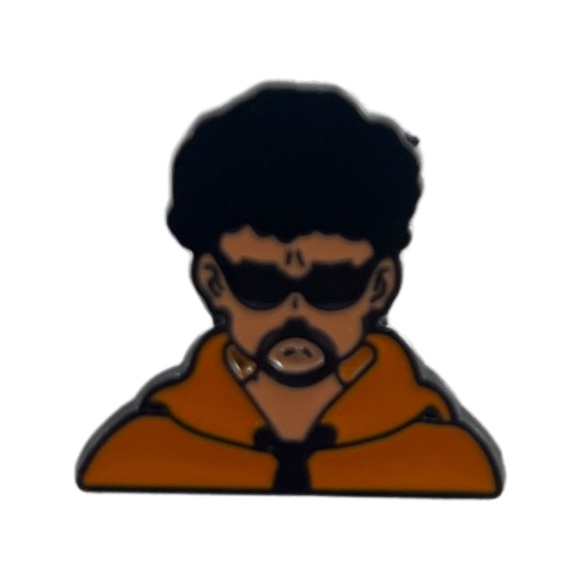 Bad Bunny Yonaguni Enamel Pin - Picture 2 of 2